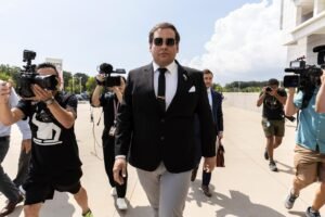 George Santos insists that he has "accepted full responsibility" for crimes days before the sentence