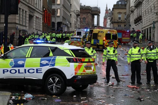 The driver hits pedestrians in the Liverpool Victory Parade: Police
