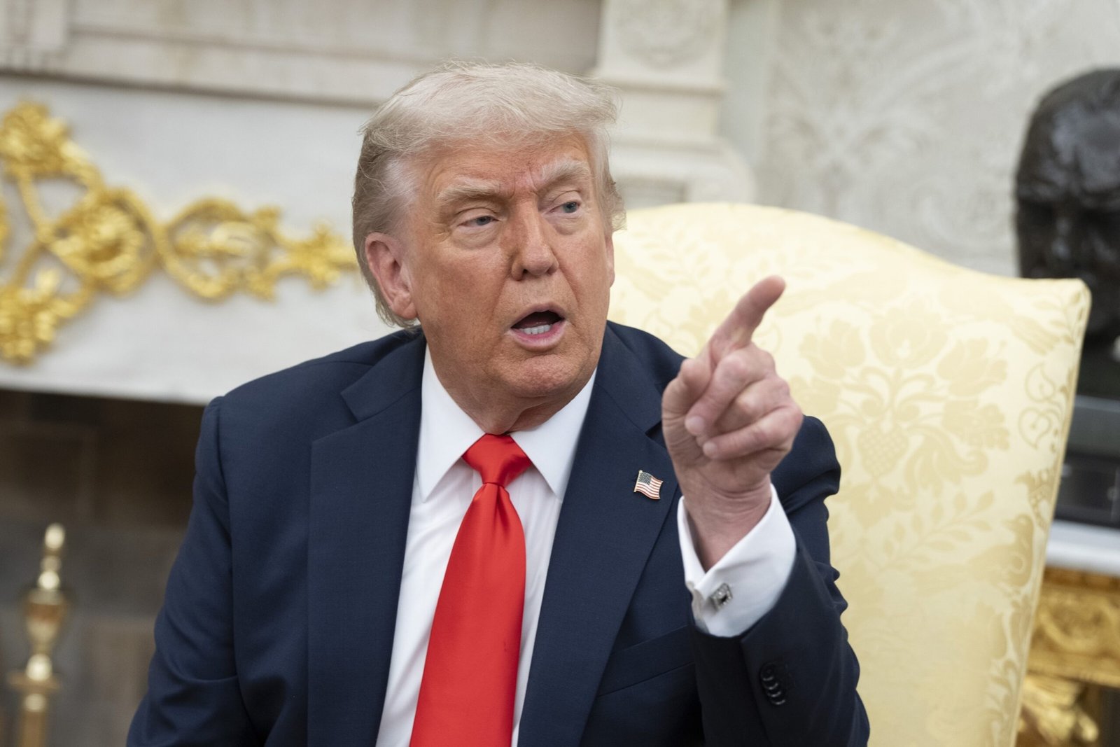 Trump doubles the claims, without evidence, that Biden attendees used automatically illegally