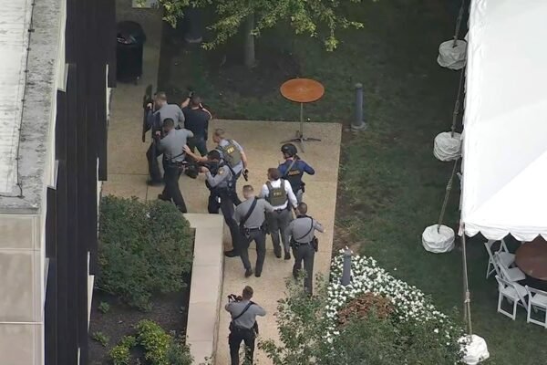 The University of Villanova issues an alert for an active shooter on its Pennsylvania campus