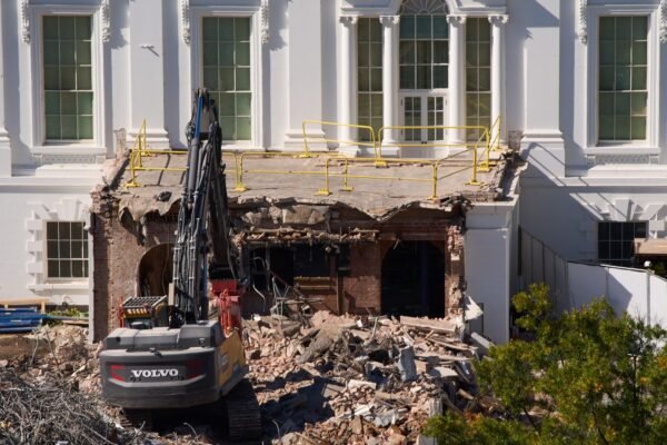 Could the demolition of the entire East Wing of the White House have been stopped?