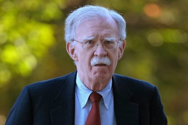 John Bolton in federal court for his first court appearance following indictment