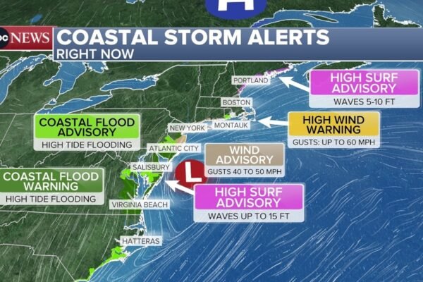 Powerful nor’easter hits East Coast with heavy rain, strong winds: What you need to know about the forecast Powerful nor'easter hits East Coast with heavy rain, strong winds: What you need to know about the forecast