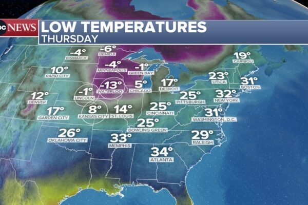Arctic blast invades the Midwest and Northeast: latest forecast